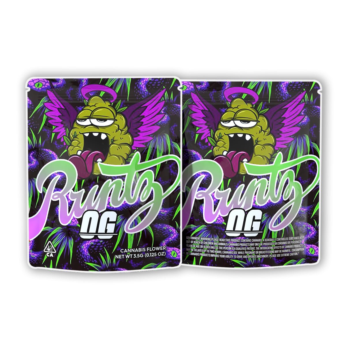 Runtz OG Mylar Bags 3.5 Grams