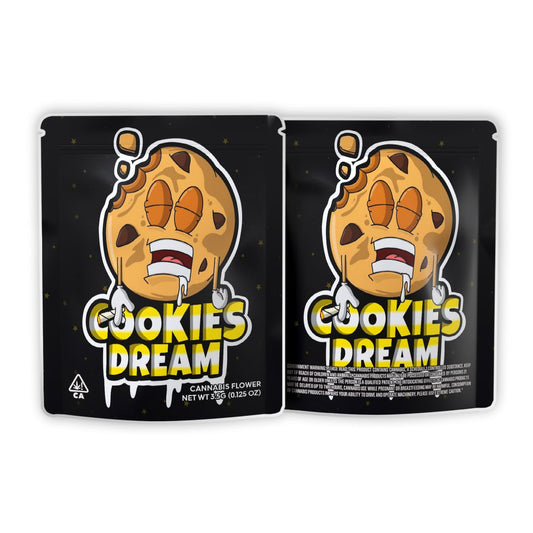 Cookies Dream Weed Mylar Bags 3.5 Grams