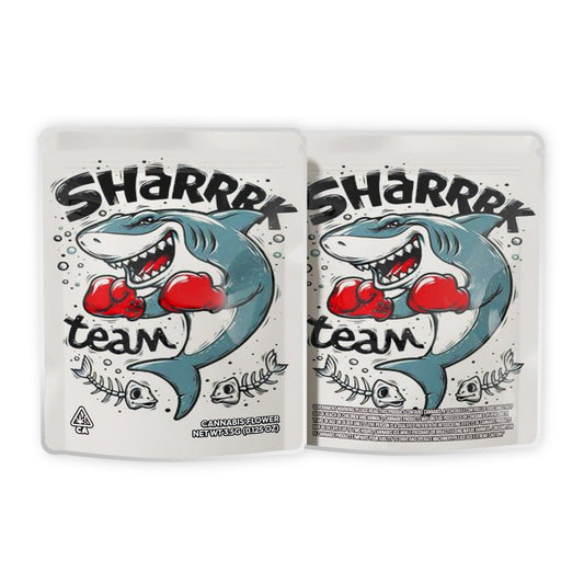 Shark Team Weed Mylar bags 3.5 Grams