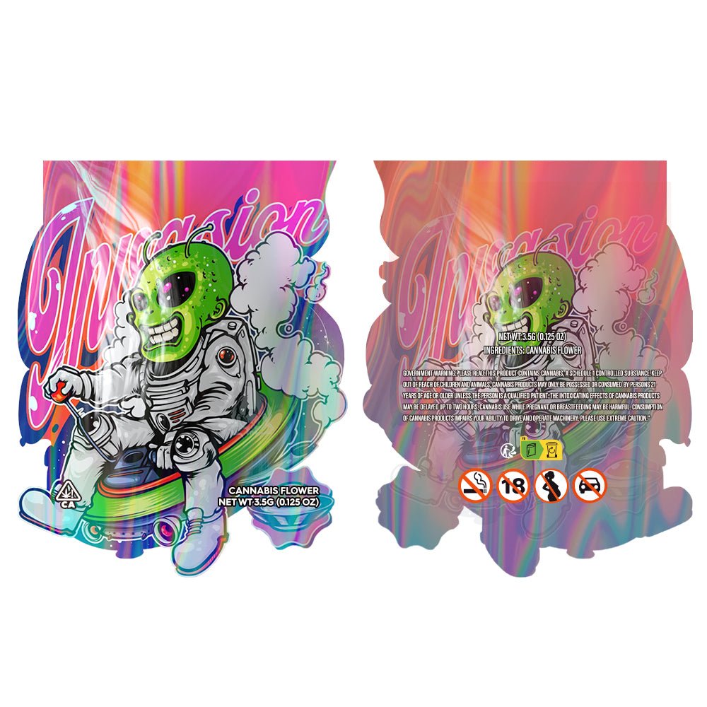 Interstellar Space Aliens Mylar Bags 3.5 Grams