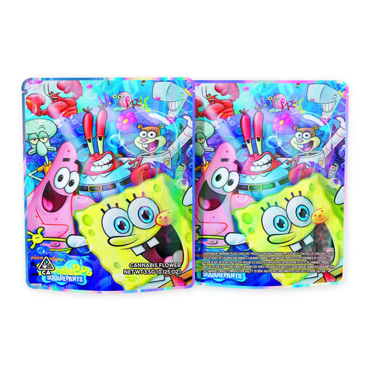 Spongebob Comics Mylar Bags 3.5 Grams