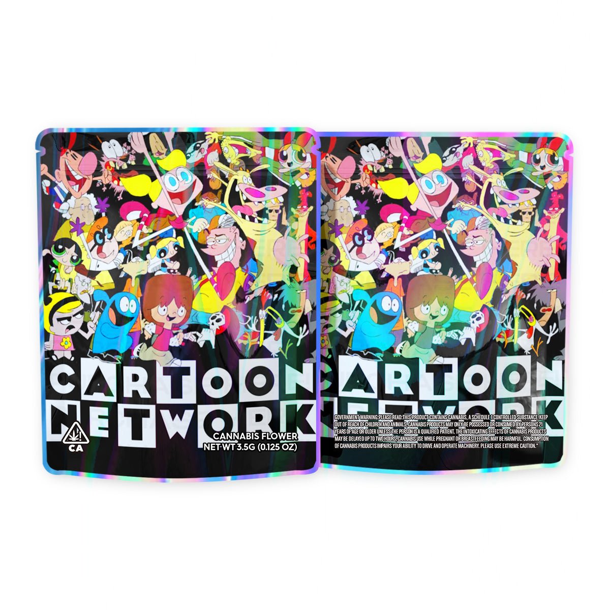 Cartoon Network Mylar Bags 3.5 Grams