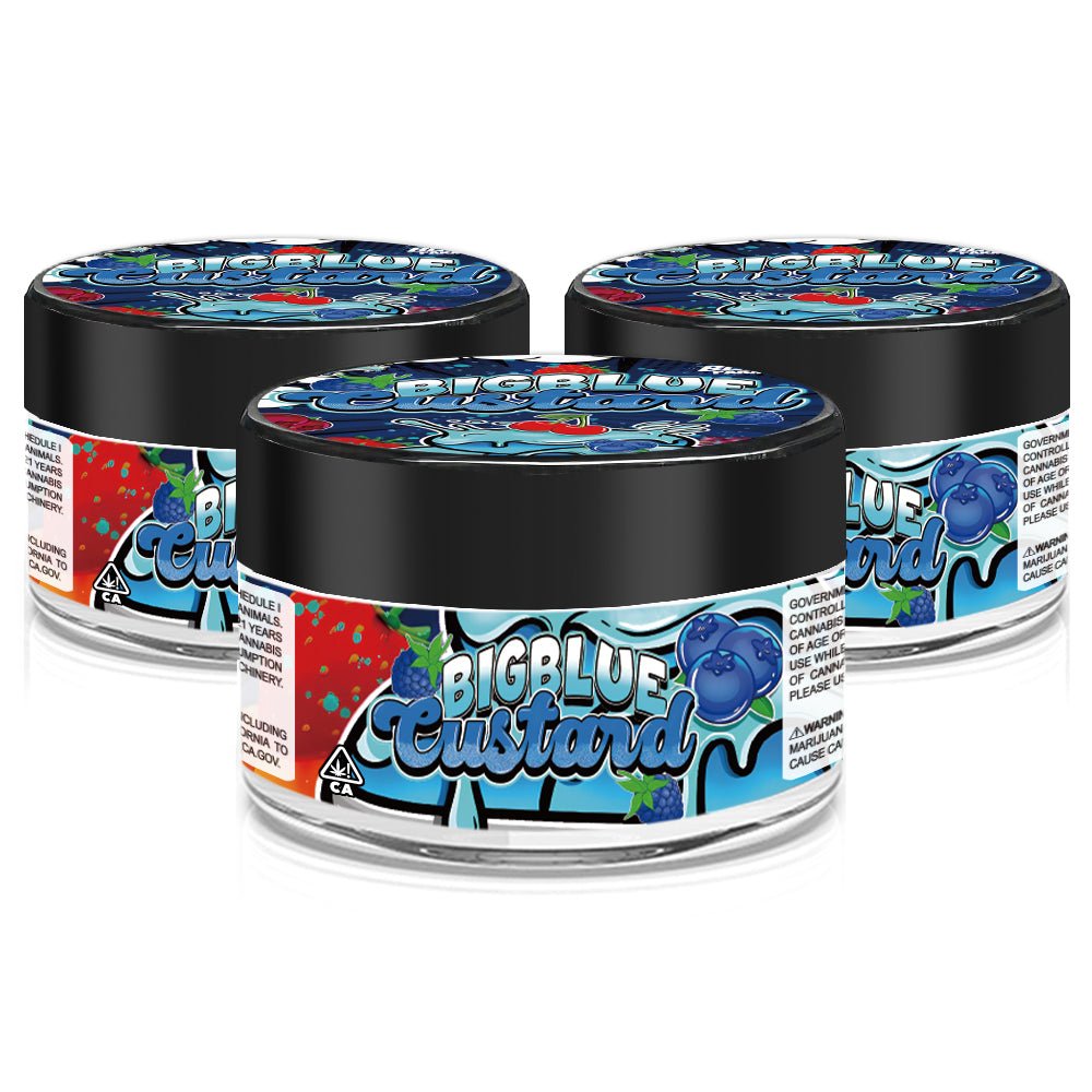 2oz Jars with Stickers (Jars included)