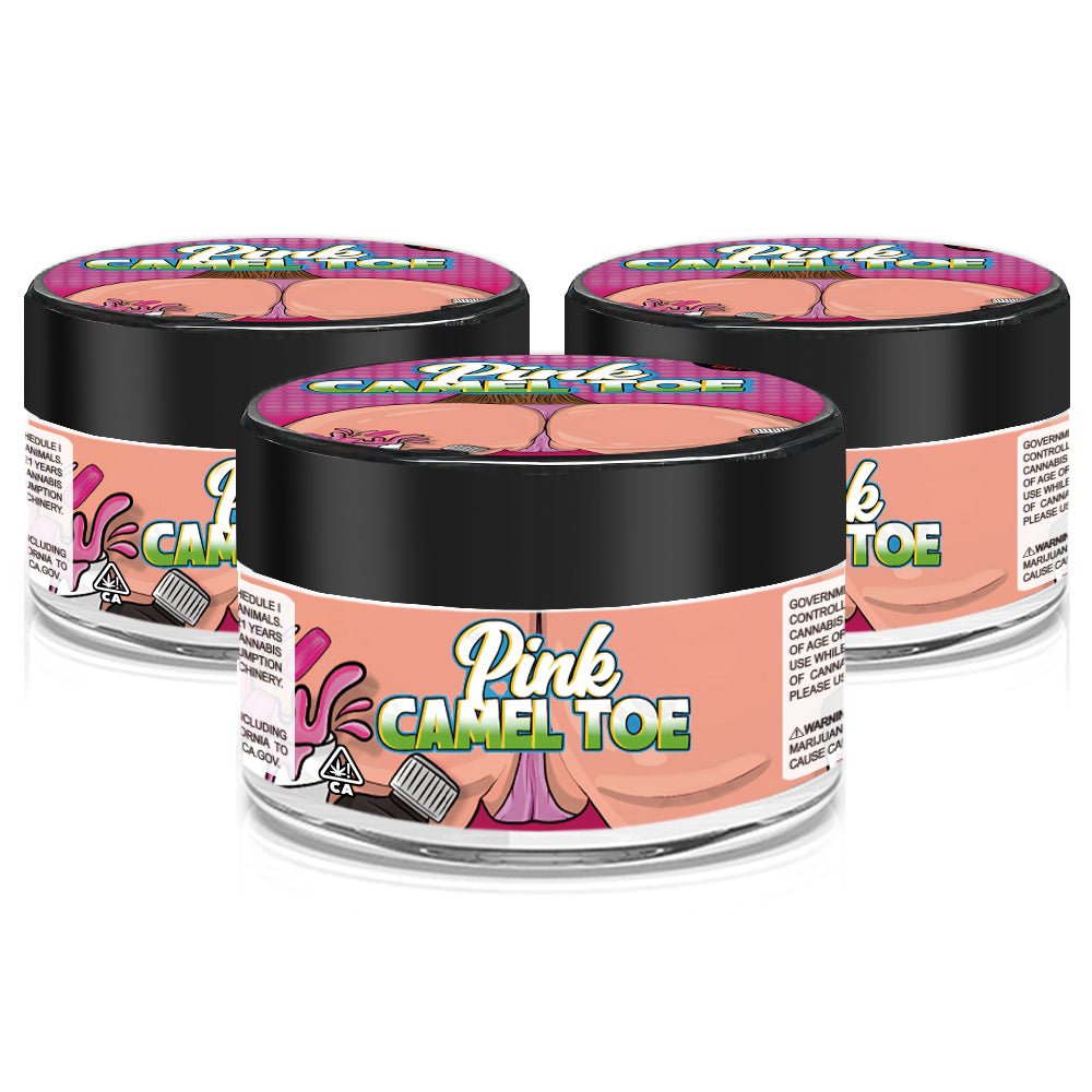 2oz Jars with Stickers (Jars included)