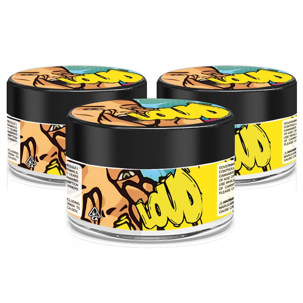 2oz Jars with Stickers (Jars included)