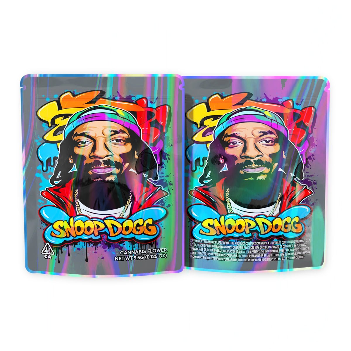 Snoop Dogg Mylar Bags 3.5 Grams