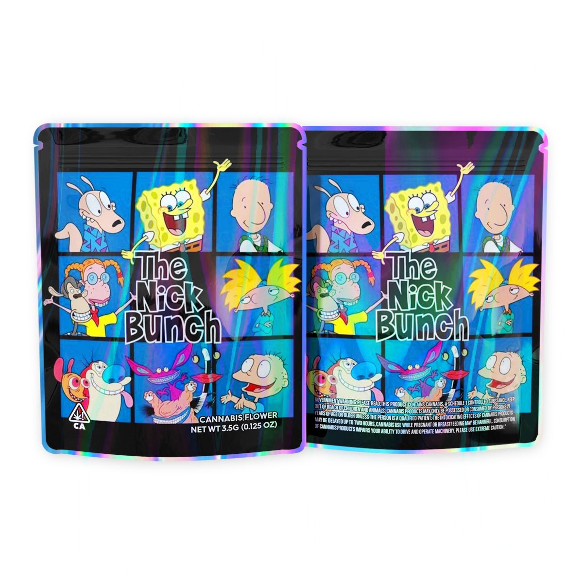 The Nick Bunch Mylar Bags 3.5 Grams