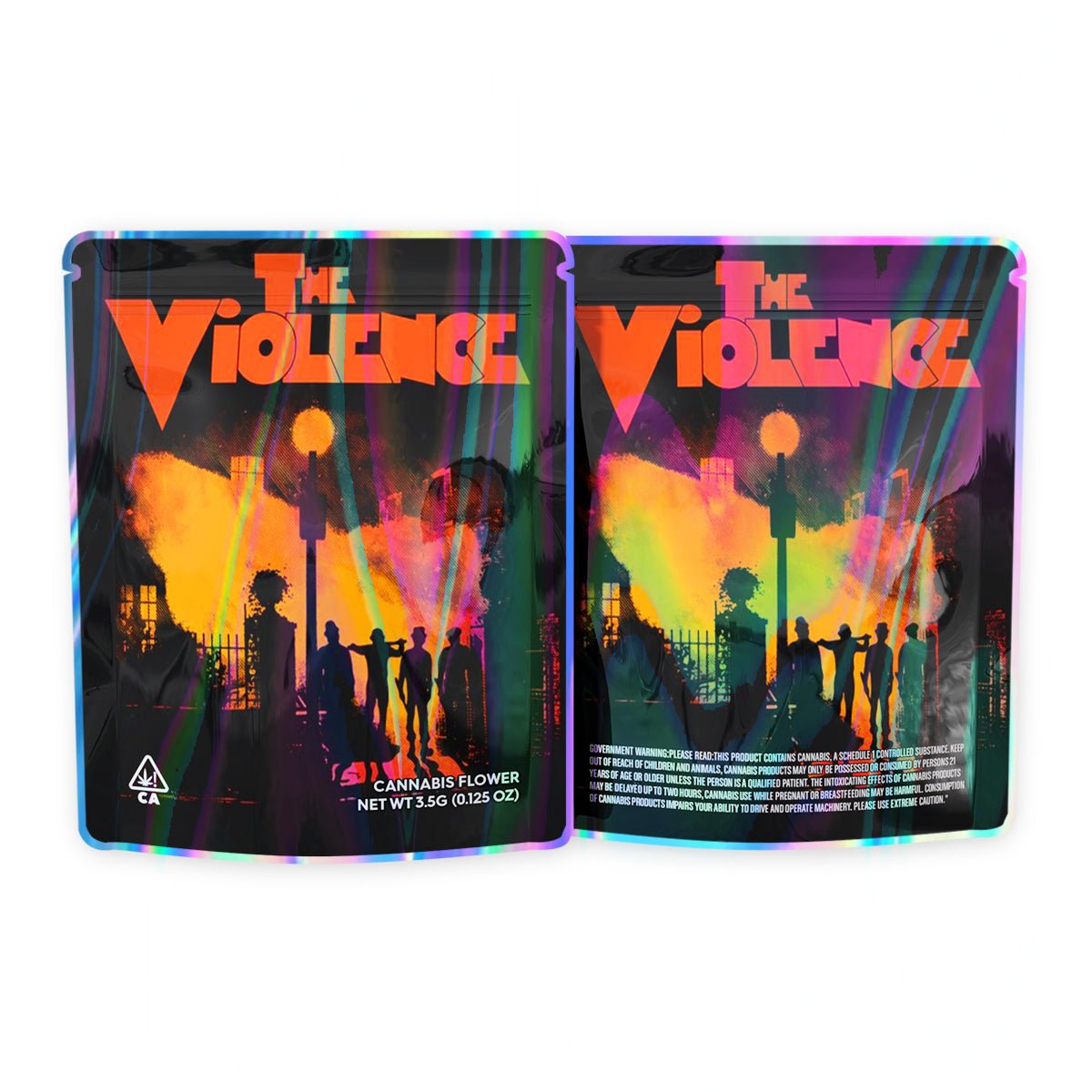 The Violence Mylar Bags 3.5 Grams