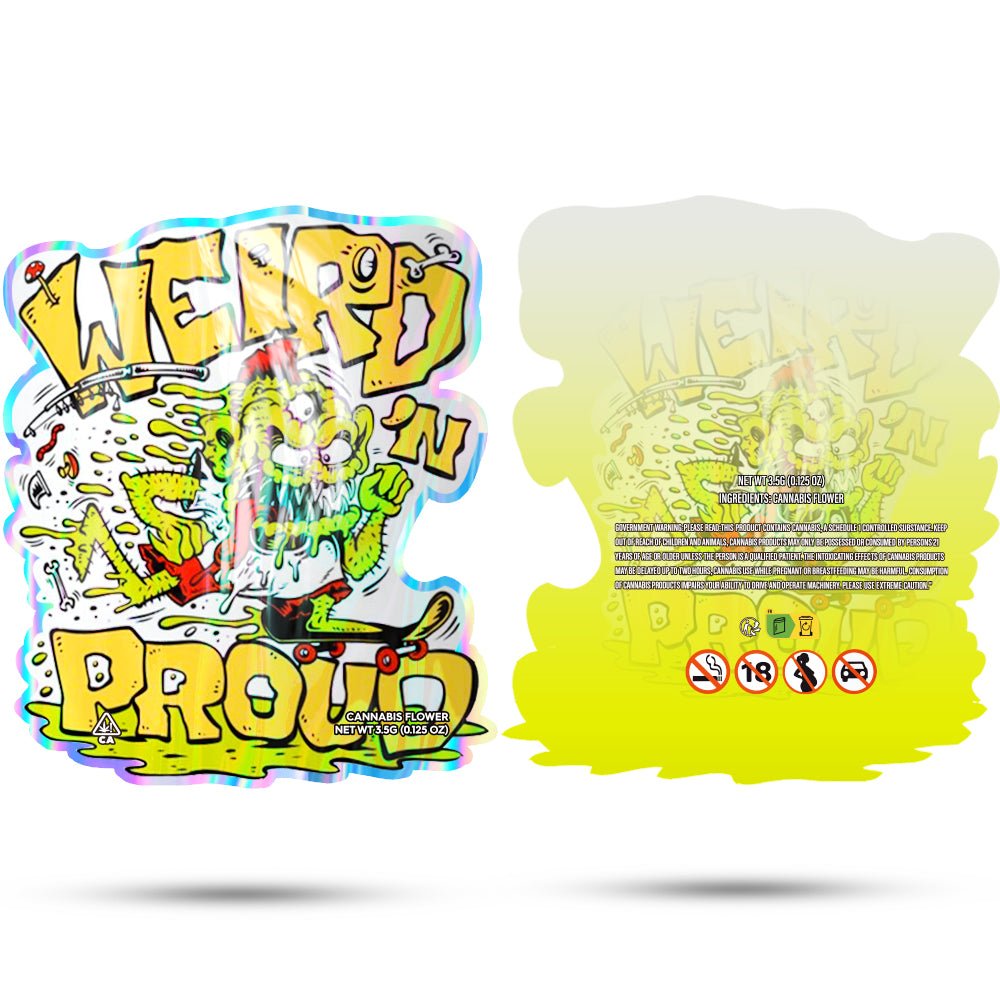 Weird'n Proud Mylar Bags 3.5 Grams