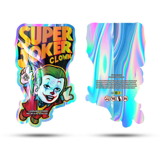 Super Joker Clown Mylar Bags 3.5 Grams