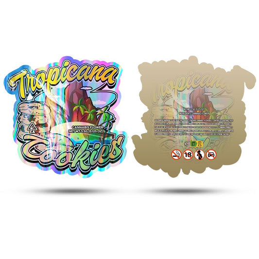 Tropicana Cookies Mylar Bags 3.5 Grams