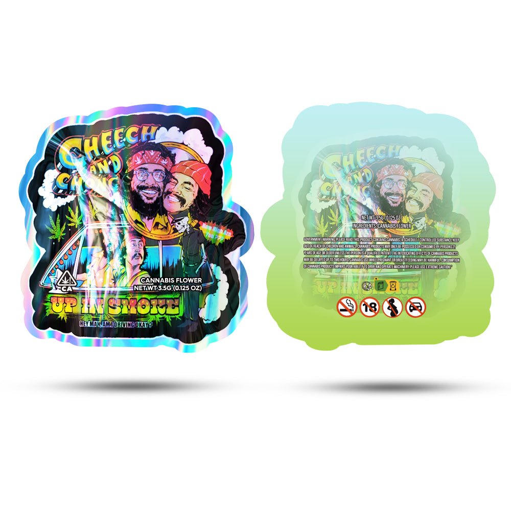 Cheech & Chong up in Smore Mylar Bags 3.5 Grams