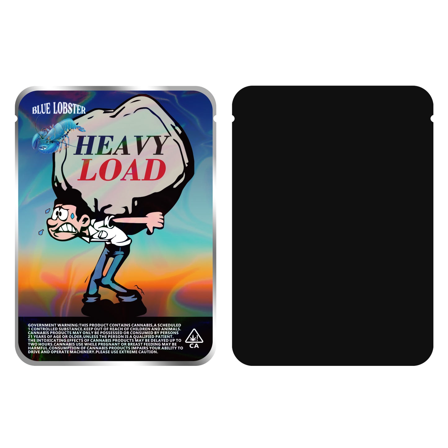 Heavy Load Mylar Bags 3.5 Grams