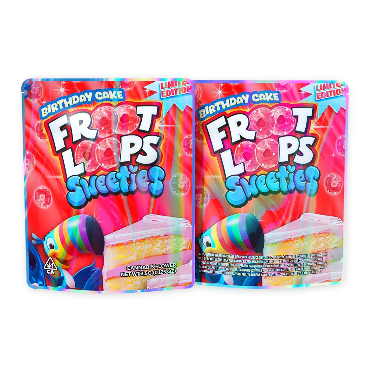 Froot Loops Sweeties Mylar Bags 3.5 Grams