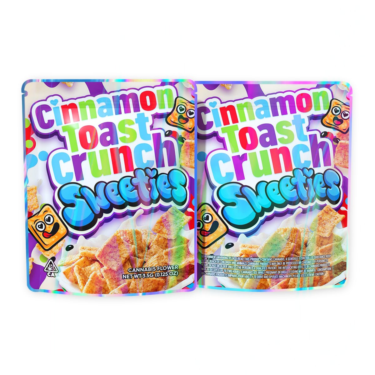 Cinnamon Toast Crunch Sweeties MylarBags 3.5 Grams