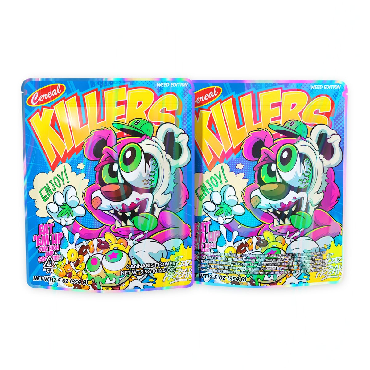 Cereal Killers Mylar Bags 3.5 Grams