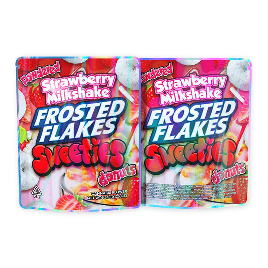 Strawberry Milkshake Sweeties Mylar Bags 3.5 Grams