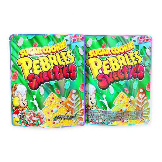 Sugar Cookie Pebbles Sweeties Mylar Bags 3.5 Grams