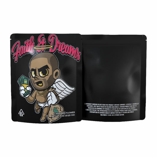 Faith & Dreams Mylar Bags 3.5 Grams