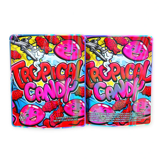 Trcpical Candy Mylar Bags 3.5 Grams