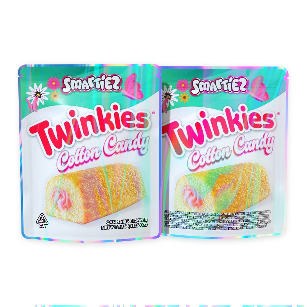 Twinkies Cotton Candy Mylar Bags 3.5 Grams