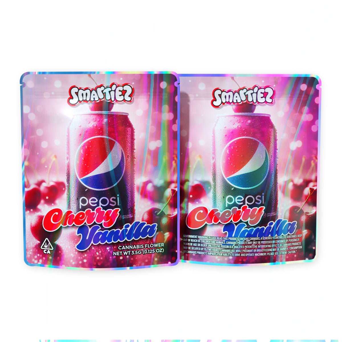 Cherry Vanilla Mylar Bags 3.5 Grams