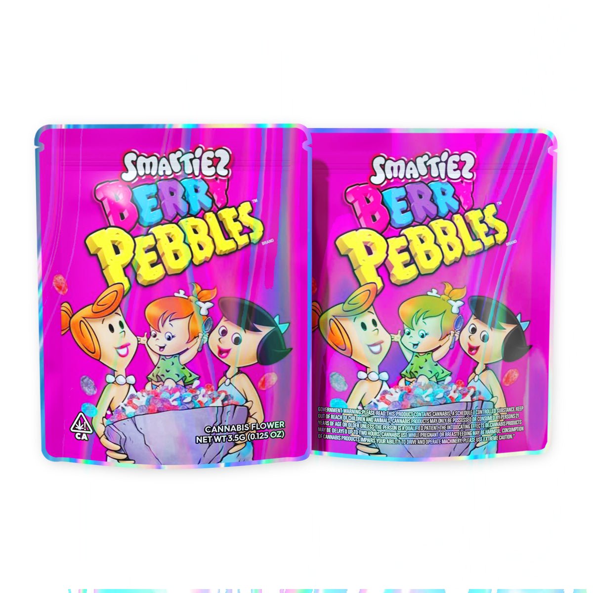 Berry Pebbles Mylar Bags 3.5 Grams