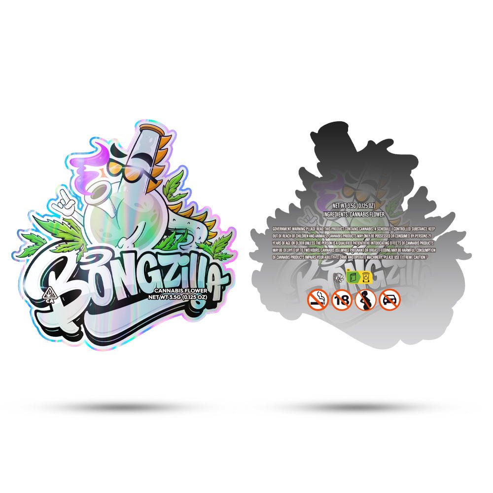 Bongzilla Mylar Bags 3.5 Grams