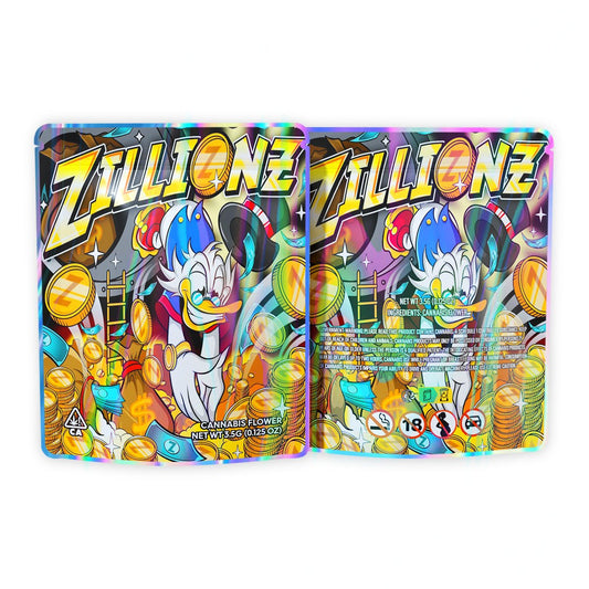 Zillion Mylar Bags 3.5 Grams