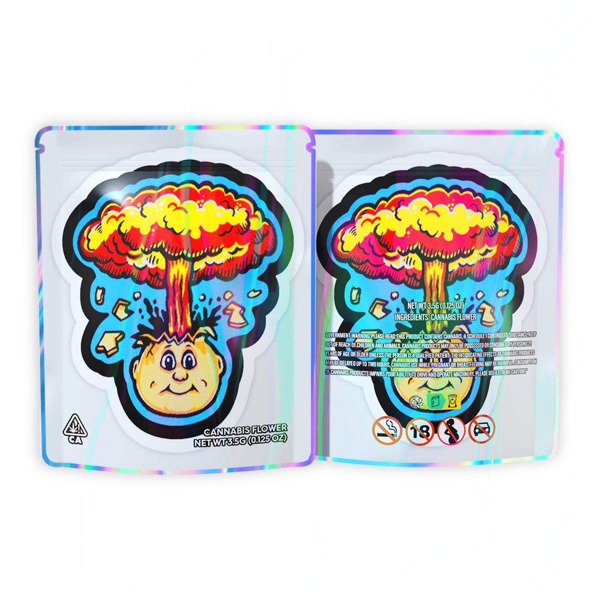 Brainstorm Mylar Bags 3.5 Grams