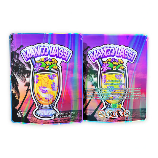 Mango Lassi Mylar Bags 3.5 Grams