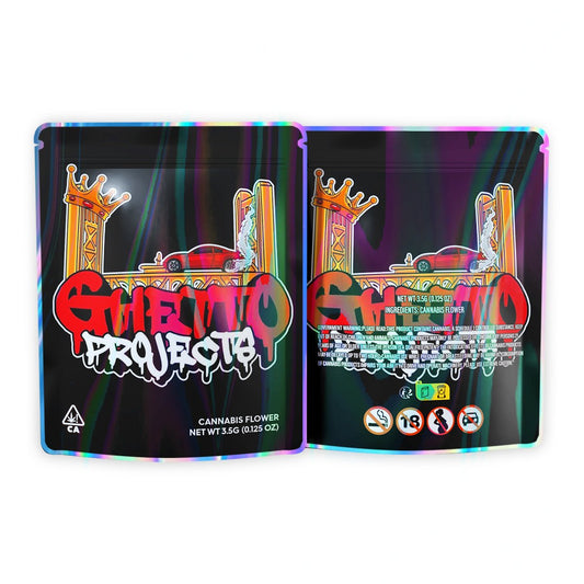 Ghetto Project Mylar Bags 3.5 Grams