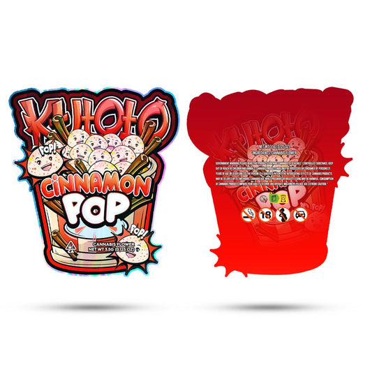 Kutoto Cinnamon POP Mylar Bags 3.5 Grams