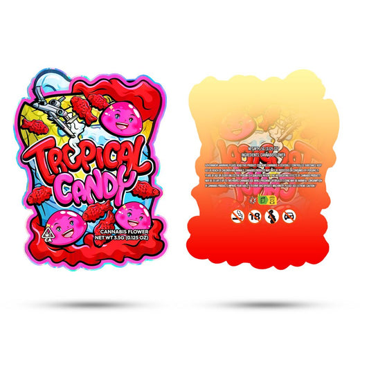 Trcpical Candy Mylar Bags 3.5 Grams