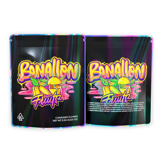 Banallon Fruits Mylar Bags 3.5 Grams