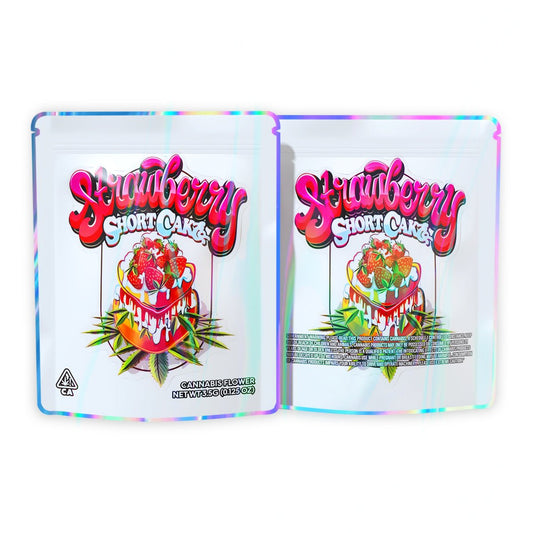 Strawberry Shortcake Mylar Bags 3.5 Grams