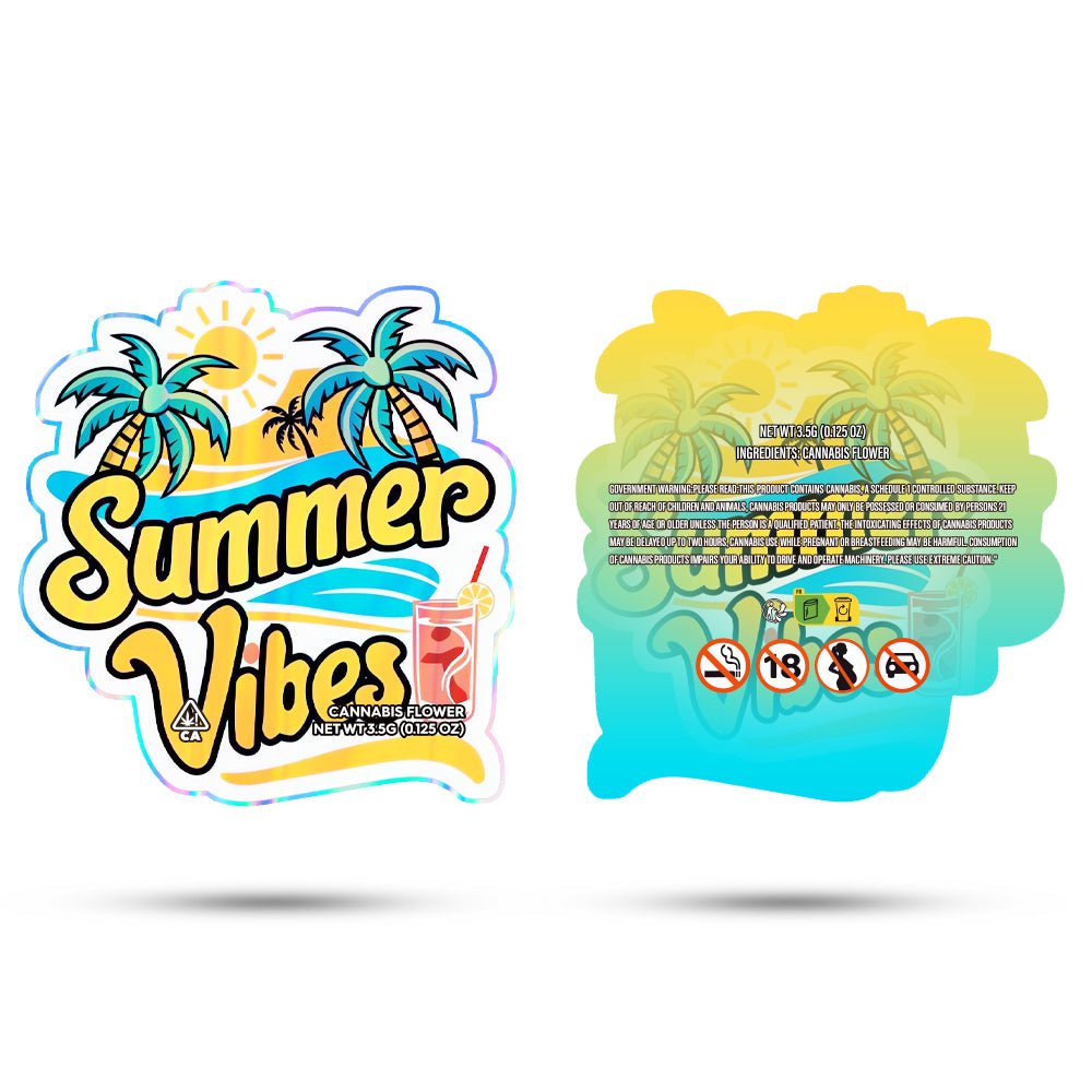 Summer Vibes Mylar Bags 3.5 Grams