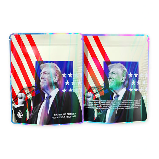 Make America Great Again Mylar Bags 3.5 Grams