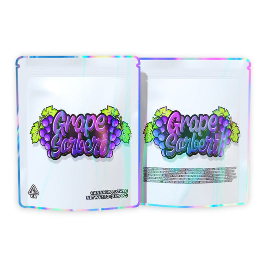 Grape Sorbet Mylar Bags 3.5 Grams