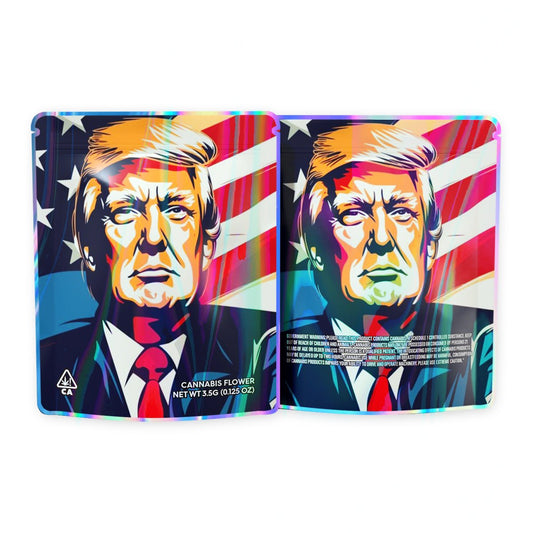 Make America Great Again Mylar Bags 3.5 Grams