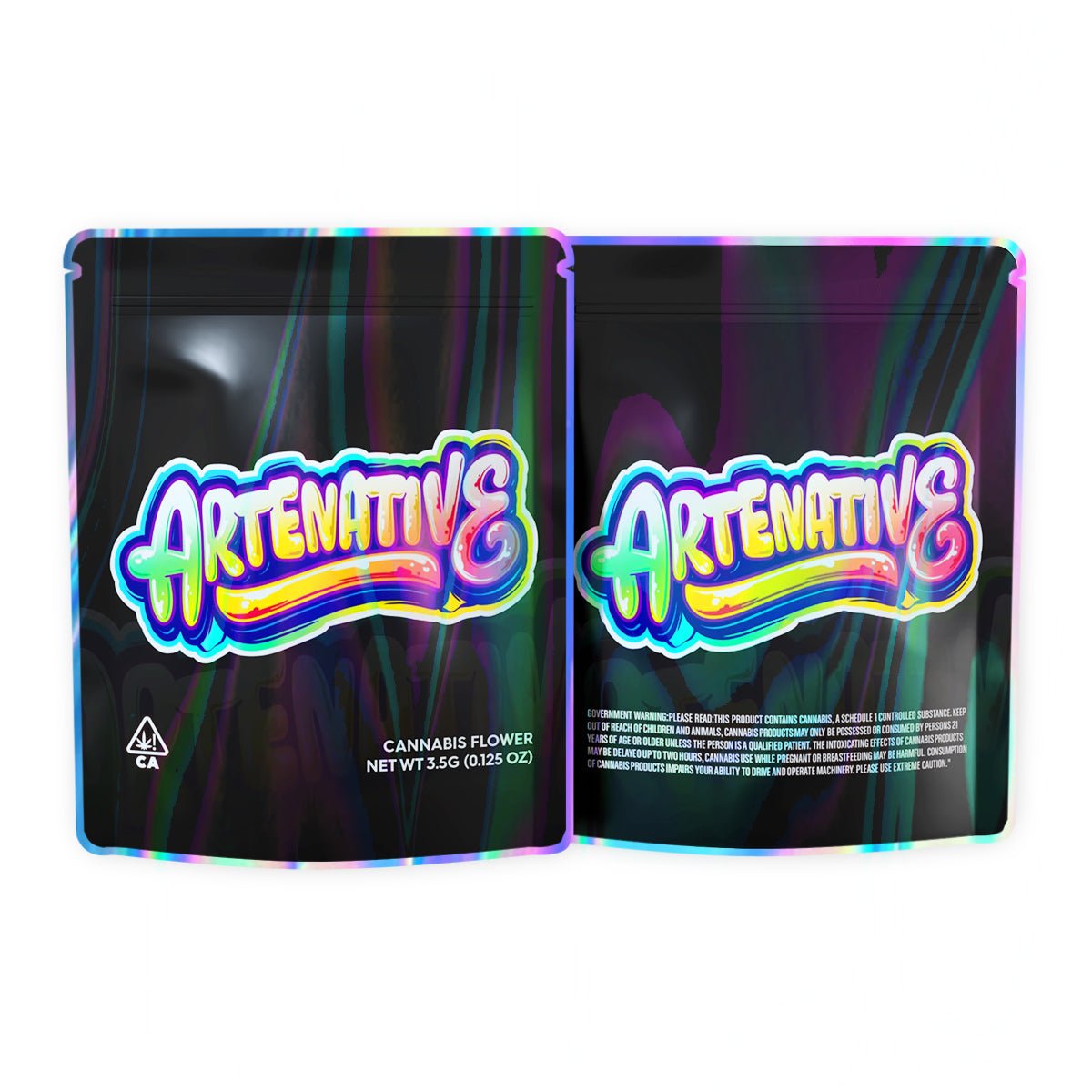 Artenativ Mylar Bags 3.5 Grams