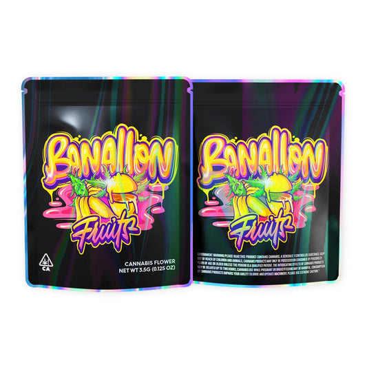 Banallen Fruits Mylar Bags 3.5 Grams