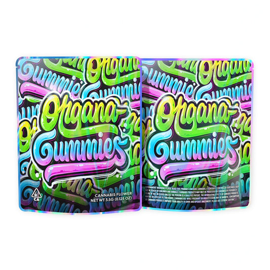 Ohgana Gummies Mylar Bags 3.5 Grams