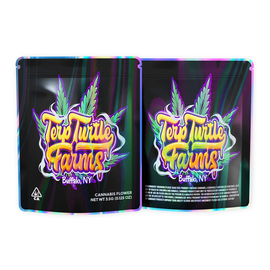 Teip Tuitle Farms Mylar Bags 3.5 Grams