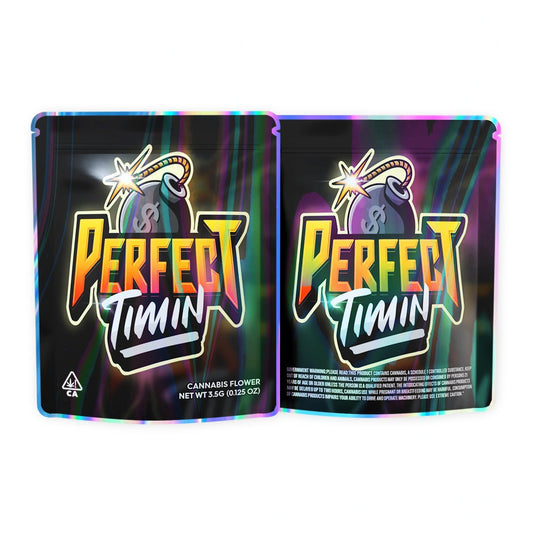 Perfect Timin Mylar Bags 3.5 Grams