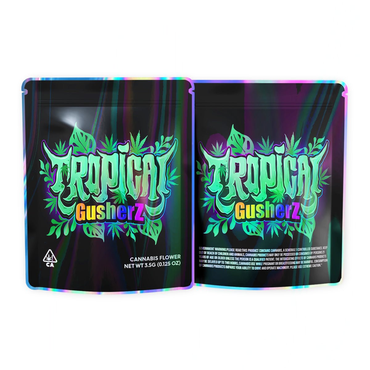 Tropical Gusher Mylar Bags 3.5 Grams