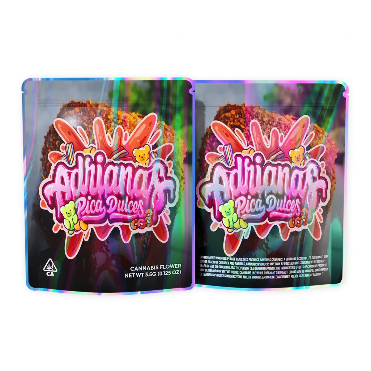 Adriana Pica Dulces Mylar Bags 3.5 Grams