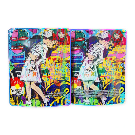 Art Graffiti Comics Mylar Bags 3.5 Grams