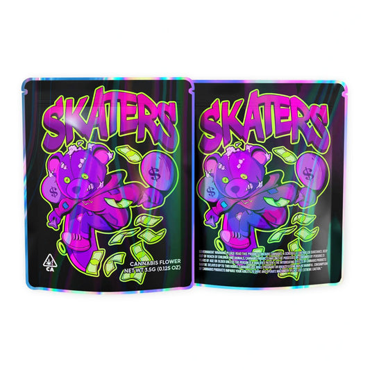 Skaters Mylar Bags 3.5 Grams