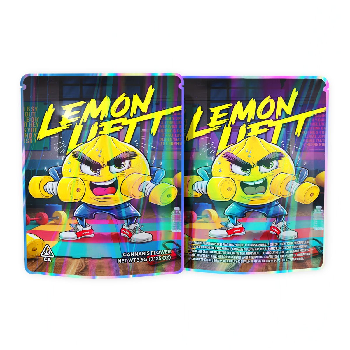 Lemon Liftt Mylar Bags 3.5 Grams